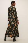 Oasis RHS Magnolia Printed Embroidered Maxi Dress thumbnail 4
