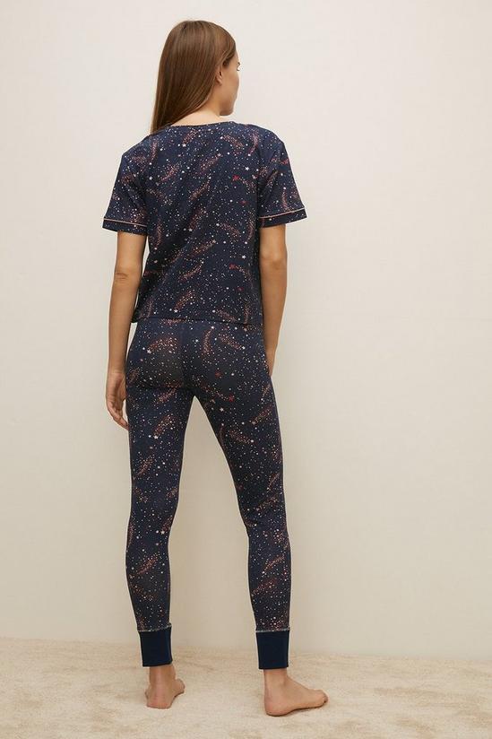 Oasis All Over Star Print Pyjama Set 3