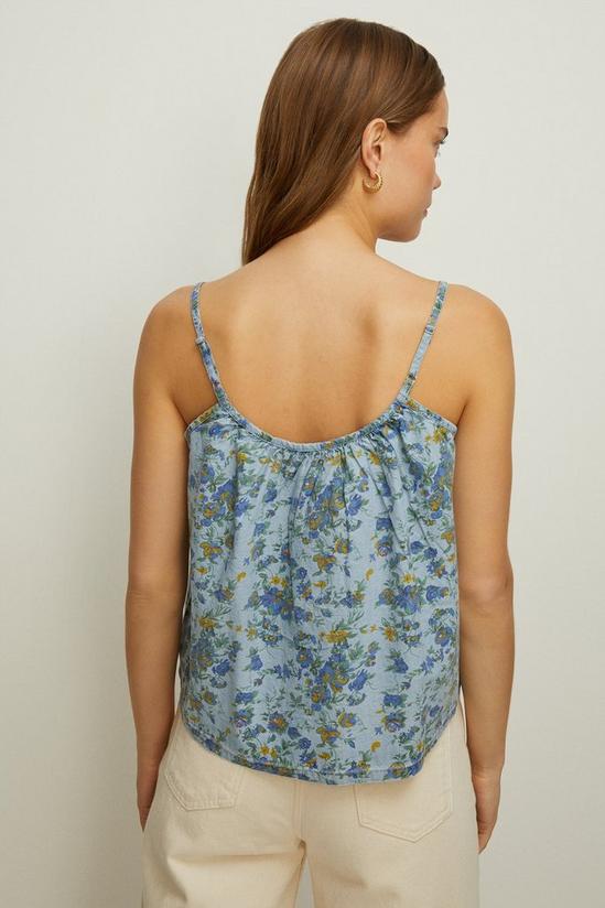 Oasis Printed Strappy Vest Top 3