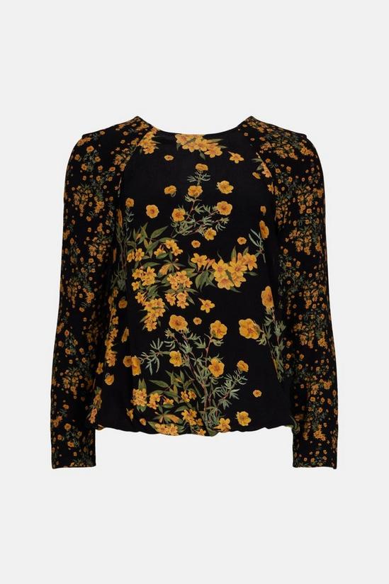 Oasis Botanist Floral Mixed Scale Top 4