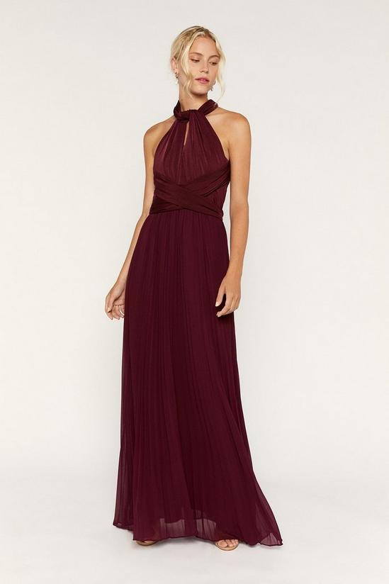 Oasis Multiway Pleated Maxi Dress 1