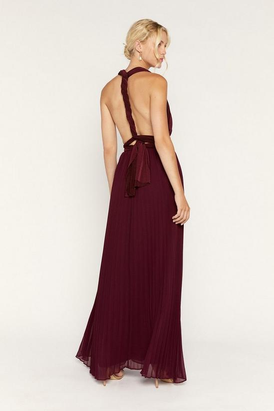 Oasis Multiway Pleated Maxi Dress 4