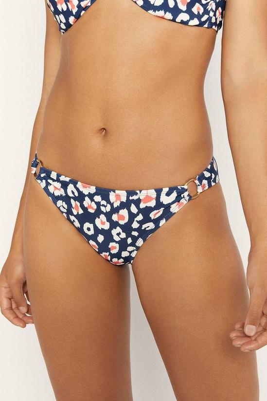 Oasis Nautical Leopard Ring Bikini Bottom 2