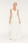 Oasis Bridal Embroidered Tulle Maxi Dress thumbnail 1