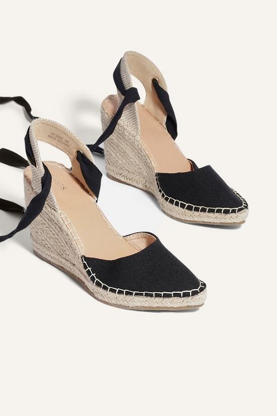 Oasis Pointed Espadrille Wedge 2