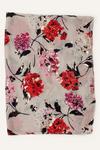 Oasis Oversized Foil Floral Print Scarf thumbnail 2