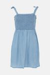 Oasis Shirred Bodice Mini Dress thumbnail 4