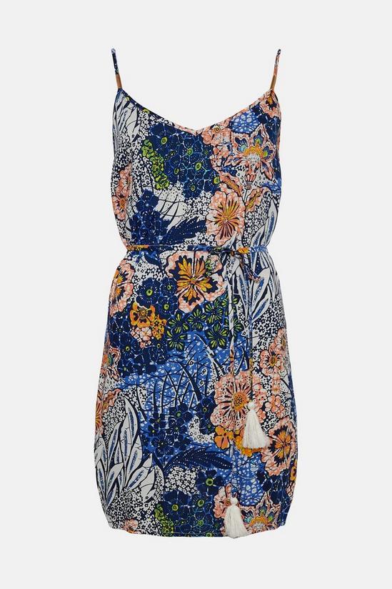 Oasis Floral Print Strappy Mini Dress 4