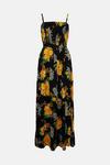 Oasis Floral Print Strappy Maxi Dress thumbnail 4