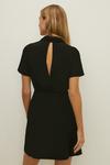 Oasis Wrap Front Crepe Tailored Dress thumbnail 3