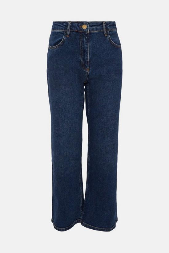 Oasis High Waist Straight Leg Crop Jean 4