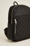 Oasis Half Quilted Detail Zip Backpack thumbnail 3