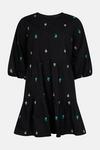 Oasis Ditsy Embroidered Smock Dress thumbnail 4