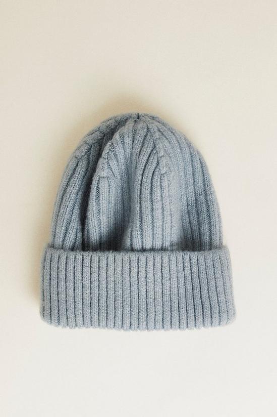 Oasis Ribbed Beanie 1