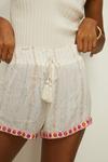 Oasis Embroidered Trim Beach Short thumbnail 2