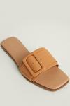 Oasis Oversized Covered Buckle Sliders thumbnail 3