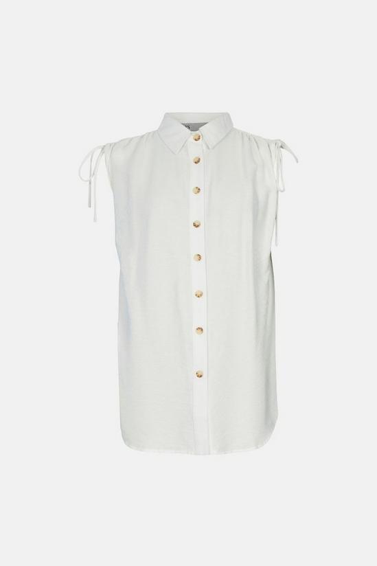 Oasis Linen Look Button Through Shirt 4