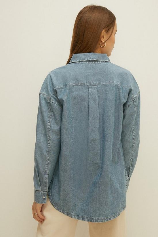 Oasis Relaxed Chambray Shirt 3