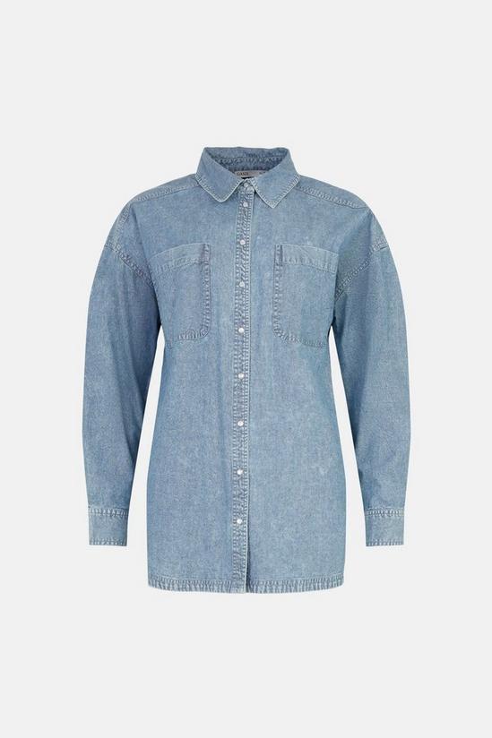 Oasis Relaxed Chambray Shirt 4