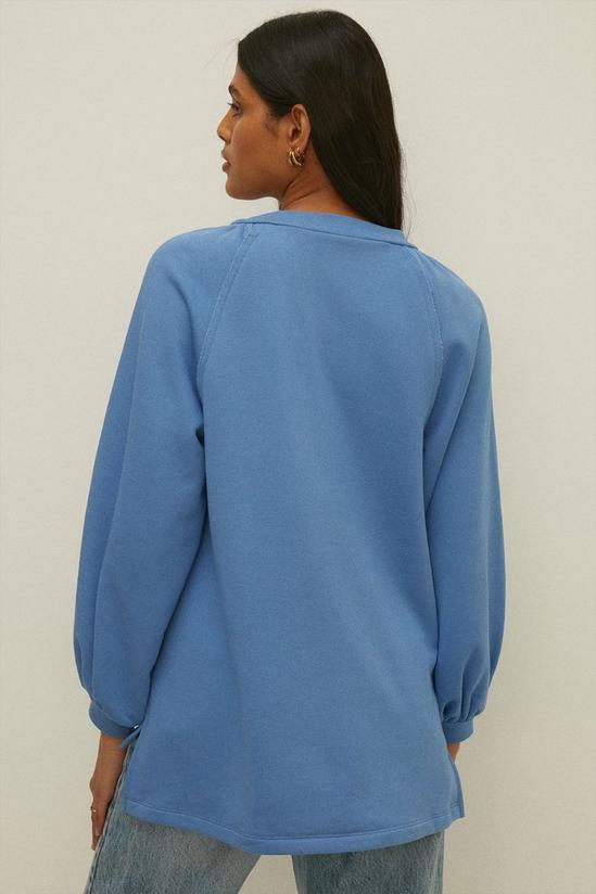 Oasis Puff Sleeve Sweatshirt 3