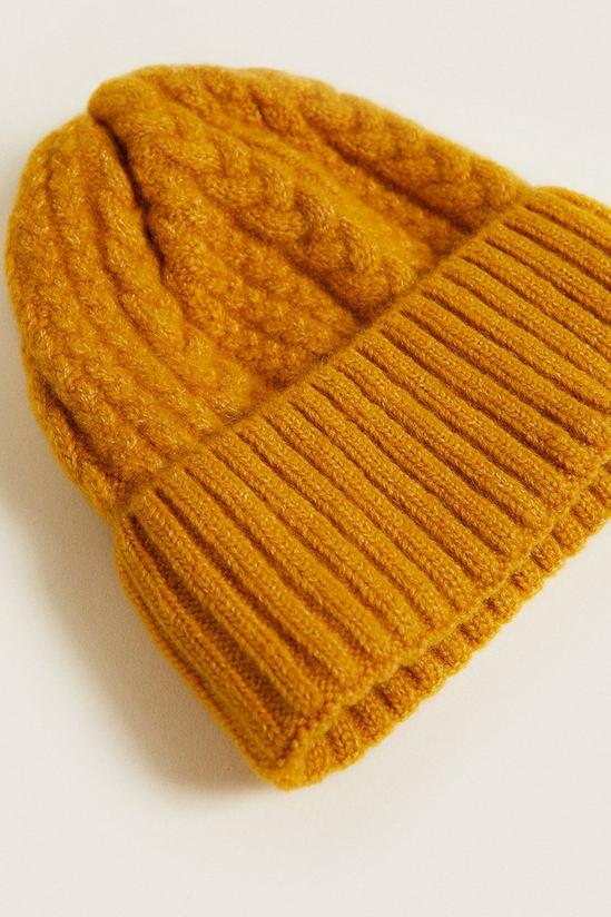 Oasis Mixed Ribbed Beanie 2