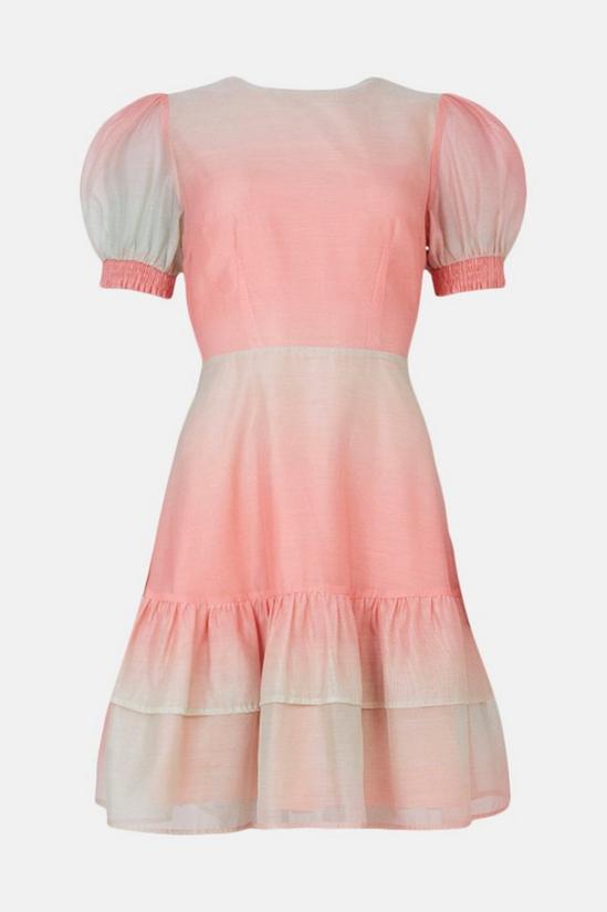 Oasis Organza Ombre Tiered Skater Dress 4