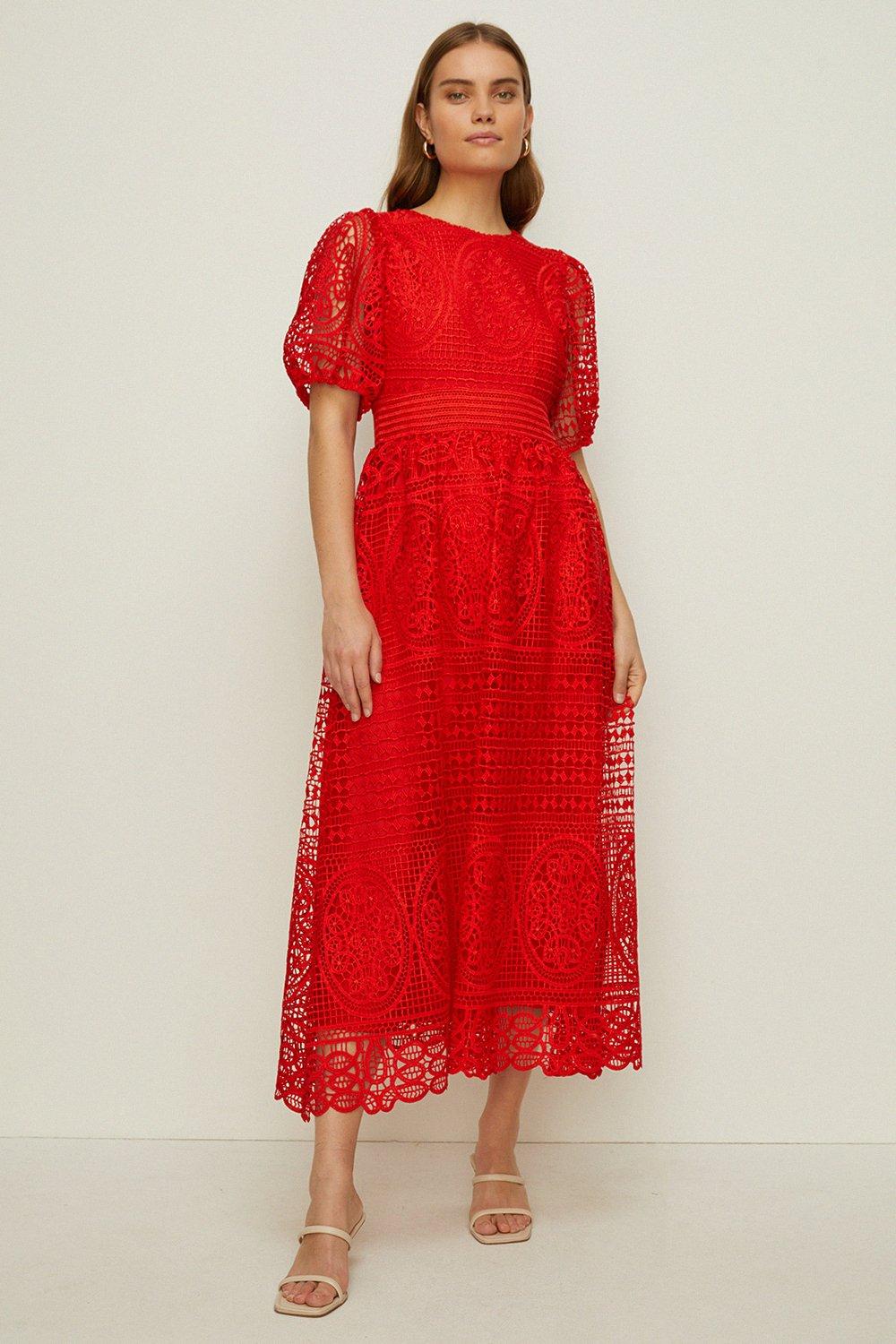 Oasis store red dress