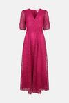 Oasis Premium Lace V Neck Maxi Dress thumbnail 4