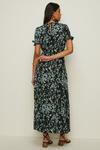 Oasis Cluster Floral Puff Sleeve Midi Tea Dress thumbnail 3