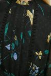 Oasis Lace Trim Eastern Floral Dobby Chiffon Dress thumbnail 5
