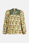 Oasis Mixed Ditsy Floral Tie Front Blouse thumbnail 4