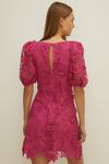 Oasis Lace Puff Sleeve A Line Dress thumbnail 3