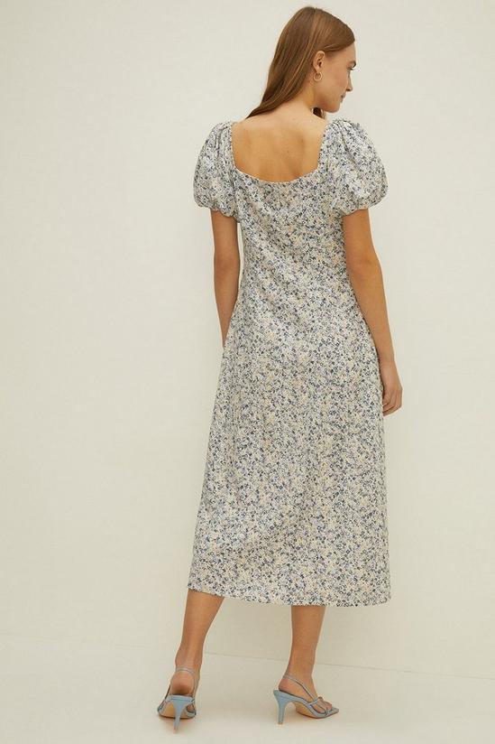Oasis Petite Ditsy Printed Broderie Dress 3