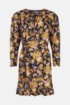 Oasis Slinky Jersey Floral Batwing Mini Dress thumbnail 4