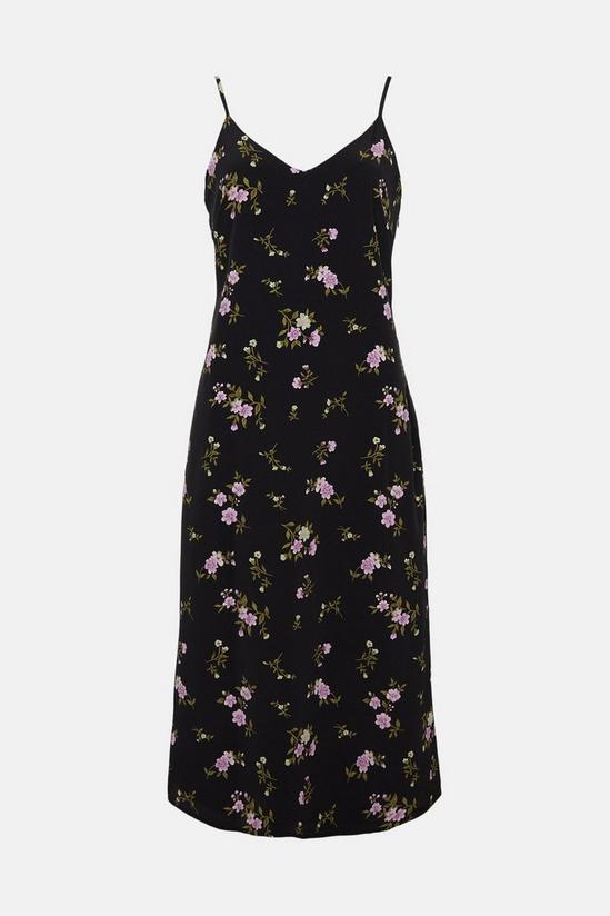Oasis Ditsy Floral Printed Midi Slip Dress 4