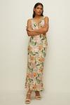 Oasis Sequin Floral Strappy Midi Dress thumbnail 1