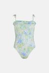 Oasis Ditsy Floral Shirred Swimsuit thumbnail 4