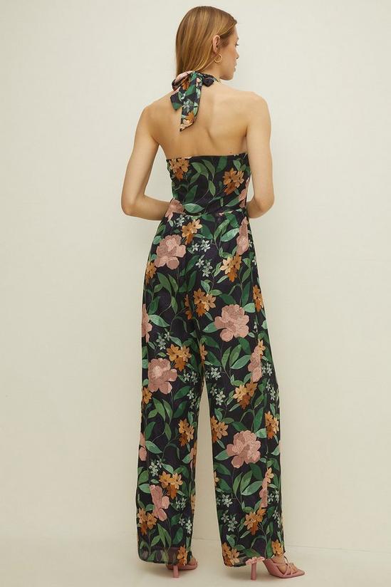 Oasis Floral Leaf Printed Jumpsuit 3