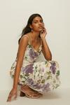 Oasis Lyanna Floral Cowl Neck Maxi Dress thumbnail 1