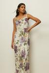 Oasis Lyanna Floral Cowl Neck Maxi Dress thumbnail 2