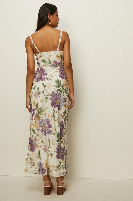 Oasis Lyanna Floral Cowl Neck Maxi Dress 3