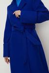 Oasis Petite Belted Wrap Turn Up Cuff Coat thumbnail 2
