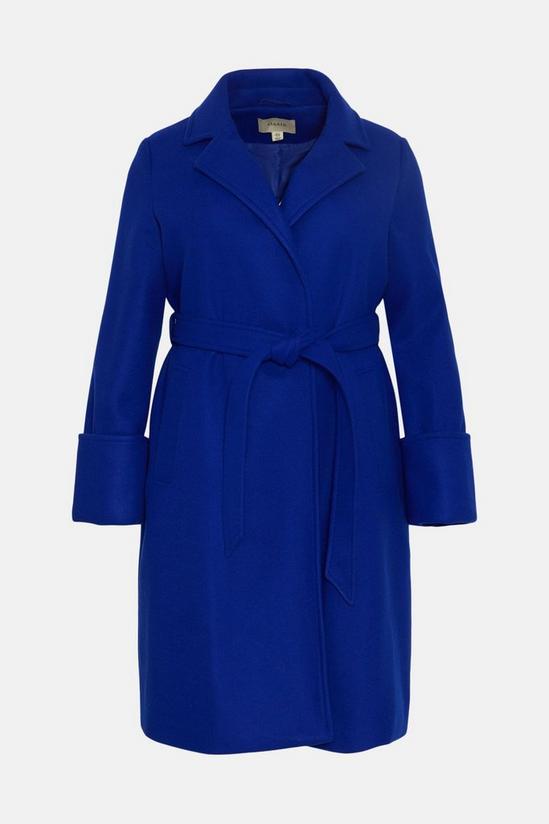 Oasis Petite Belted Wrap Turn Up Cuff Coat 4