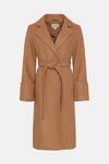 Oasis Belted Wrap Turn Up Cuff Coat thumbnail 4