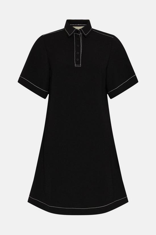 Oasis Top Stitch Shirt Dress 4