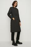 Oasis Quilted Longline Belted Coat thumbnail 2