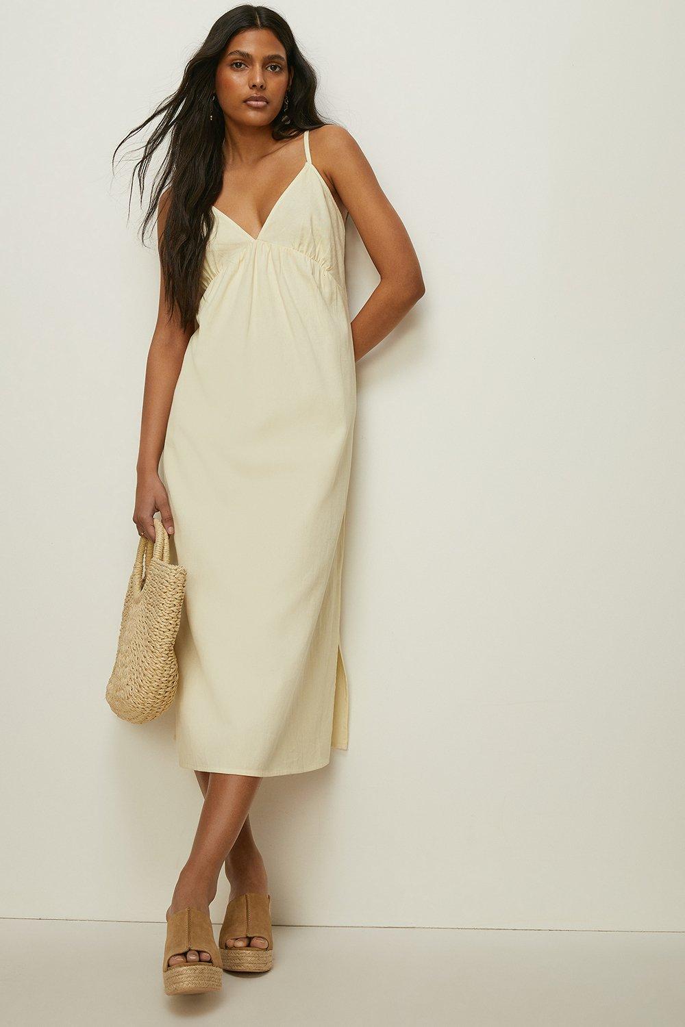 Lemon store slip dress