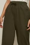 Oasis Paperbag Belted Twill Trouser thumbnail 2