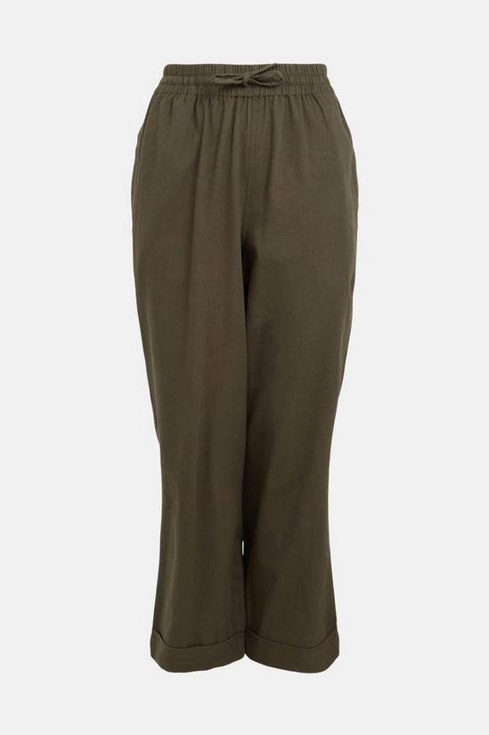 Oasis Paperbag Belted Twill Trouser 4