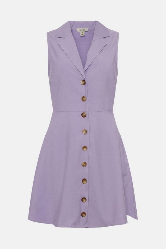 Oasis Sleeveless Collared Mini Dress 4